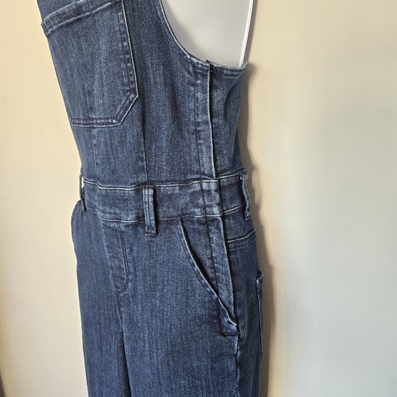 Women's Blue Denim Overalls - Picture 5 of 13